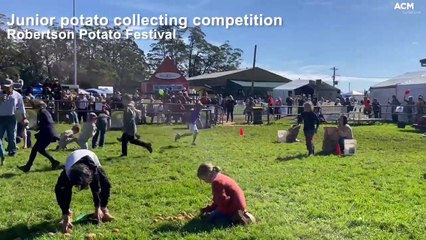 JUNIOR POTATO STACKING COMPETITION - SUNDAY, MAY 1, 2022, SOUTHERN HIGHLAND NEWS