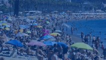 Les platges catalanes, plenes de gent gràcies a les altes temperatures dels últims dies