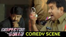 Prisoner Runs Away From Lockup | Gullu Dada Comedy In Press Meet | Inspector Gullu Movie Scenes