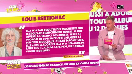 Louis Bertignac balance sur son ex Carla Bruni !