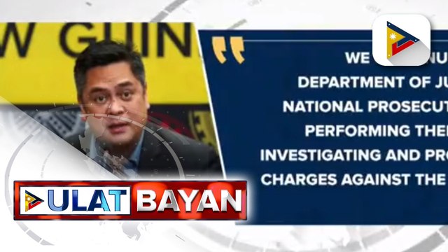 Palasyo, ipinauubaya sa DOJ at NPs ang kaso ni Sen. De Lima matapos bawiin ni dating BuCor Chief Ragos ang kanyang testimonya