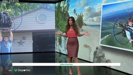 ALBA DUEÑAS, FALDA DE CUERO