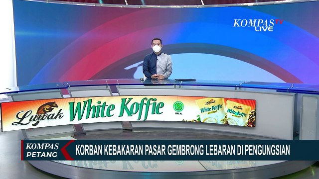 Warga Korban Kebakaran Pasar Gembrong Rayakan Idul Fitri di Pengungsian