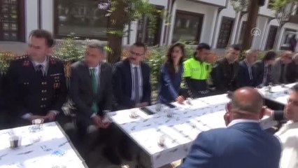 Boyabat'ta bayramlaşma töreni düzenledi