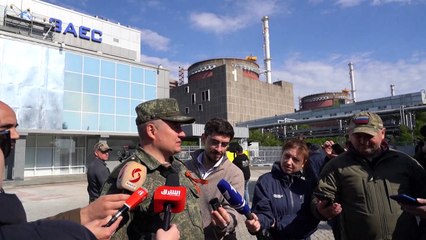 Ukraine: les Russes ouvrent les portes de la centrale nucléaire de Zaporijjia