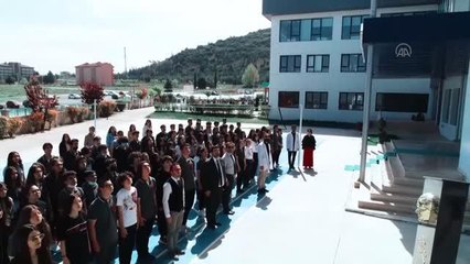 Son dakika haberi! Öğrenciler, mektuplarıyla şehit ailelerinin bayramını kutladı