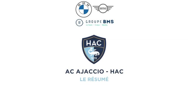 AC Ajaccio - HAC (2-1) : le résumé