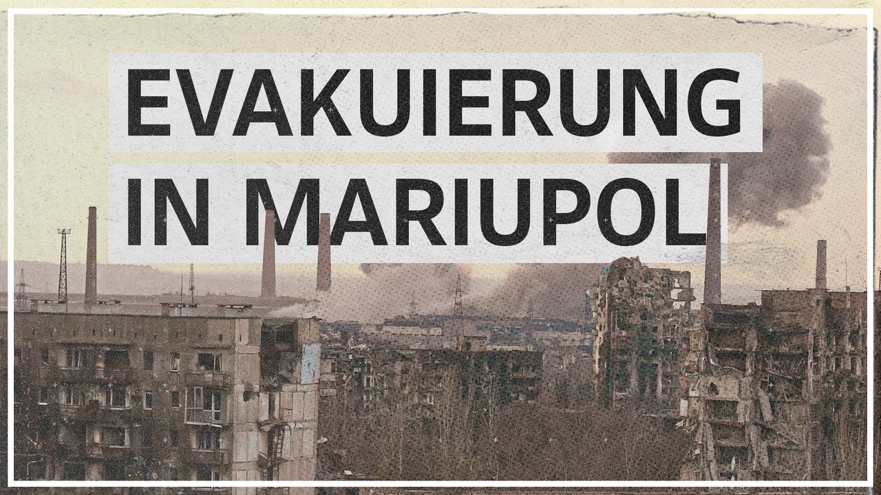 Mariupol: Hunderte Menschen noch immer in Stahlwerk eingeschlossen