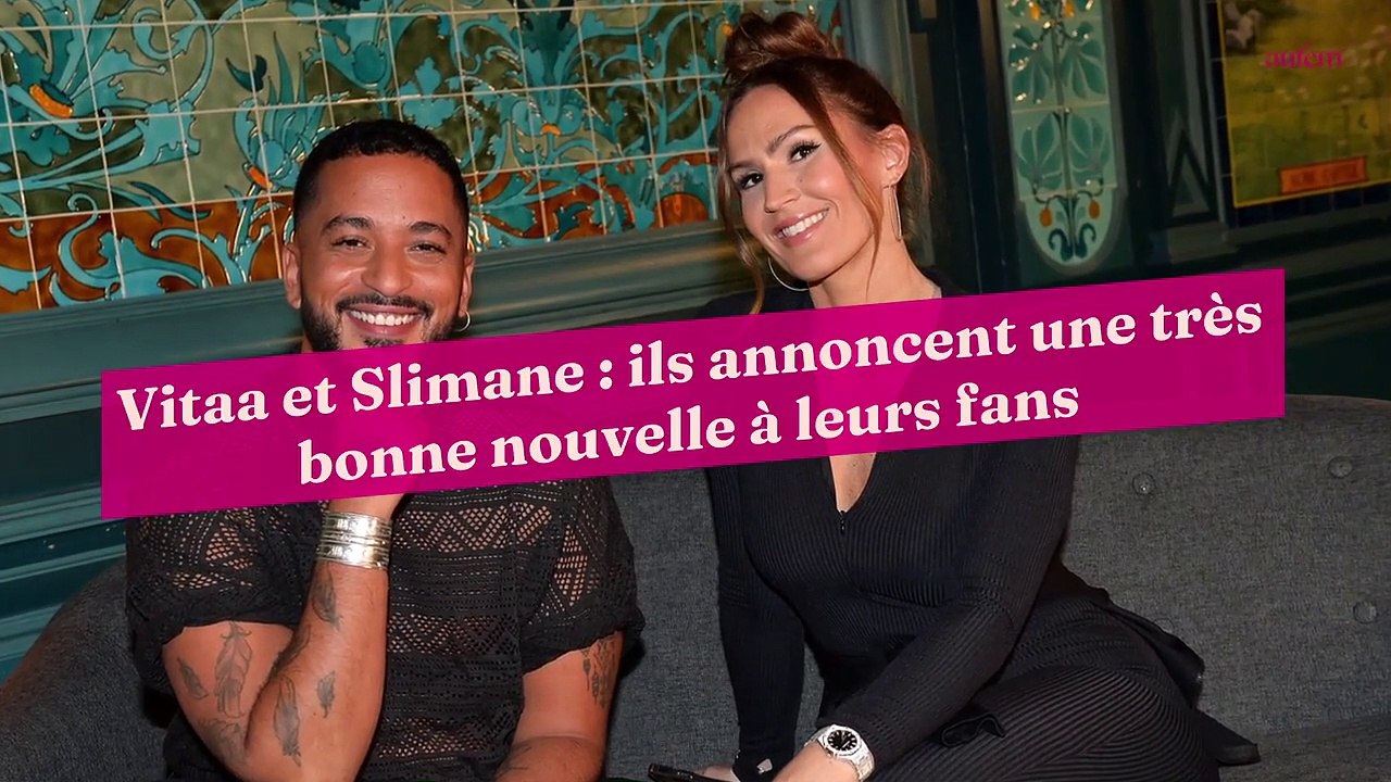 Vitaa et Slimane : ils annoncent une très bonne nouvelle à leurs fans