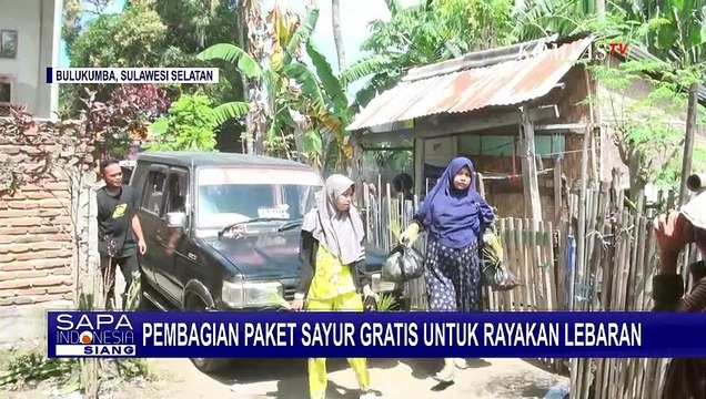 Punya Cara Tersendiri Rayakan Lebaran, Komunitas Sosial Mandiri di Bulukumba Bagi-bagi Paket Sayur