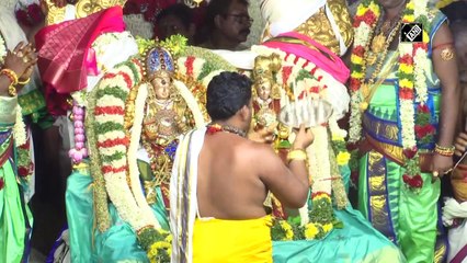 Muslim tailors in Madurai make costumes for Hindu festival