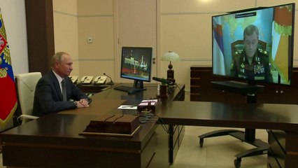 رئيس الأركان الروسي ينجو من قصف أوكراني في اللحظات الأخيرة