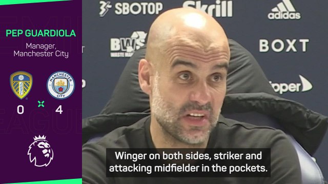 Guardiola likens Foden to City legend David Silva