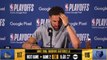 Klay Thompson Postgame Interview - Game 1 _ Warriors vs Grizzlies _ 2022 NBA Playoffs