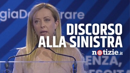 Meloni, discorso alla sinistra all’assemblea di Fratelli d’Italia: “Ci troverete pronti”