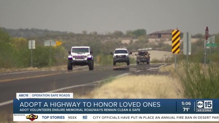 Adopt a highway to honor loved ones