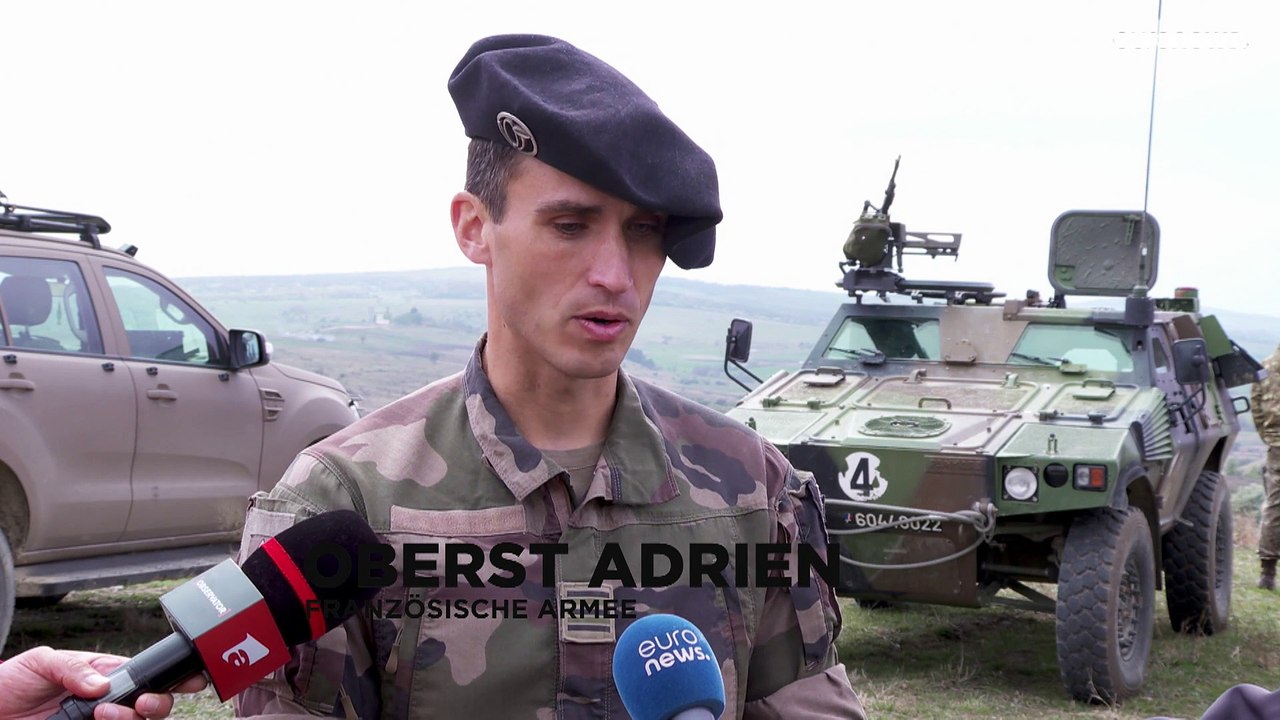 Frankreich übt mit Rumänien für den Ernstfall