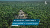 Tren Maya cuenta con plan para el rescate de sitios arqueológicos: AMLO