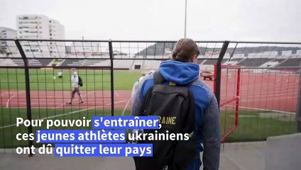 En Albanie, des athlètes ukrainiens poursuivent leurs rêves, la boule au ventre