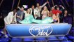VOICI : Katy Perry : sa chute spectaculaire provoque un grand fou rire sur le plateau d'American Idol