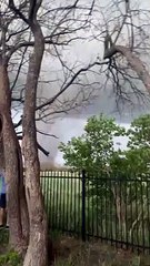 Large Tornado Passes by Home in Kansas