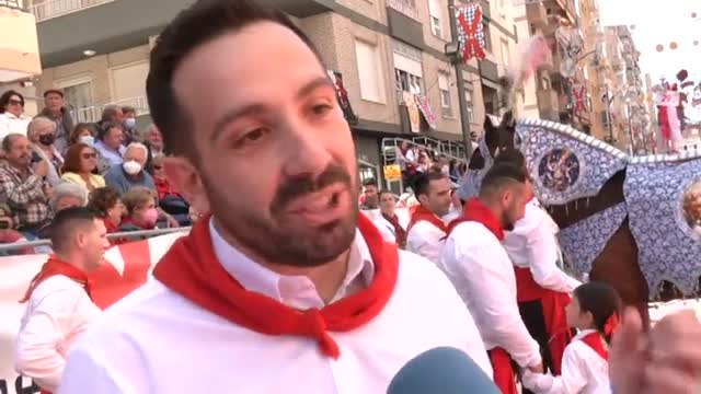 Caravaca de la Cruz vuelve a celebrar tras la pandemia la carrera de los Caballos del Vino