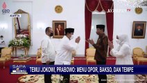Didampingi Putranya, Prabowo Kunjungi Presiden Jokowi di Yogyakarta