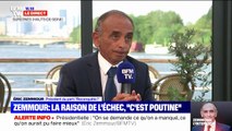 Éric Zemmour explique son échec à la présidentielle par la guerre en Ukraine