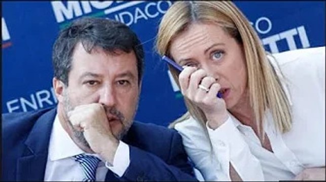 Salvini att@cca Meloni: “Pensa solo al suo partito, io lavoro per il bene dell’Italia”