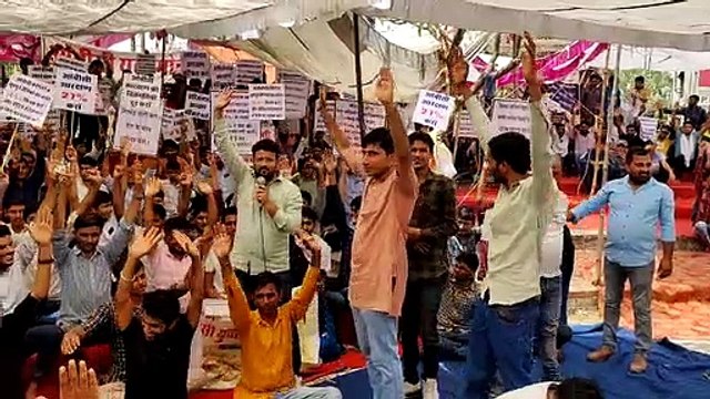 ओबीसी आरक्षण की विसंगतियां दूर करवाने की मांग- शहीद स्मारक पर आंदोलन