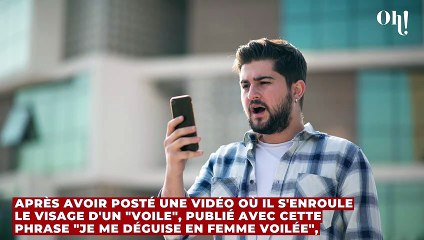 Benjamin Ledig publie une vidéo ''déguisé'' en femme voilée avant de la supprimer, nouveau scandale pour l'influenceur