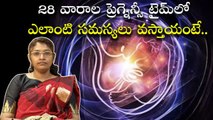 వారాల ప్రెగ్నెన్సీ టైమ్‌లో ఎలాంటి సమస్యలు వస్తాయంటే..