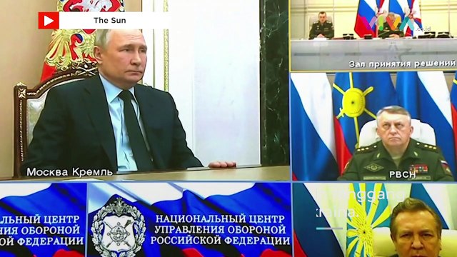 Putin Luncurkan Rudal Nuklir, Inggris Hilang dari Peta