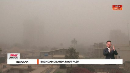 Bencana | Baghdad dilanda ribut pasir