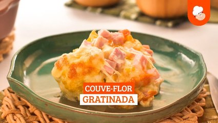 Couve Flor Gratinada