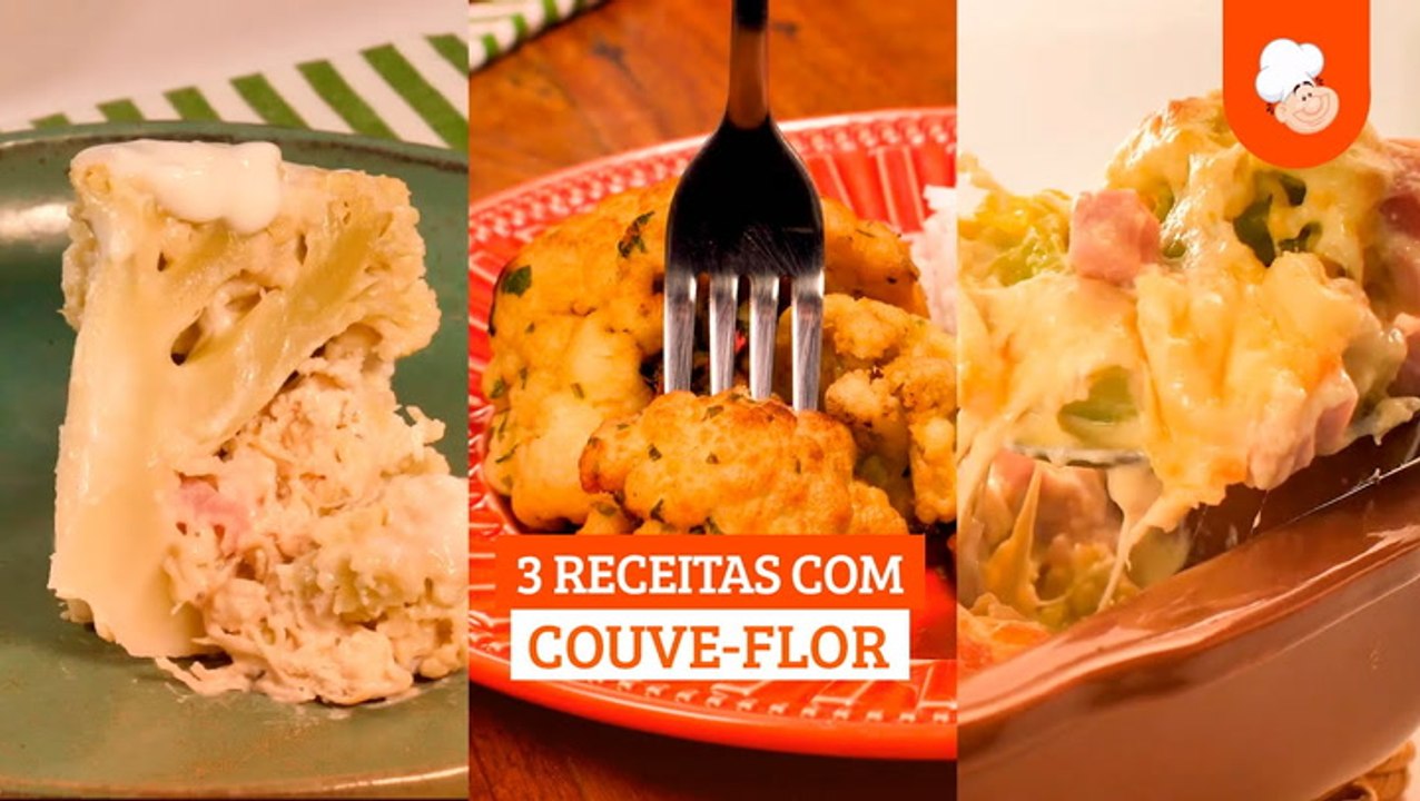 Receitas com couve-flor — Receitas TudoGostoso