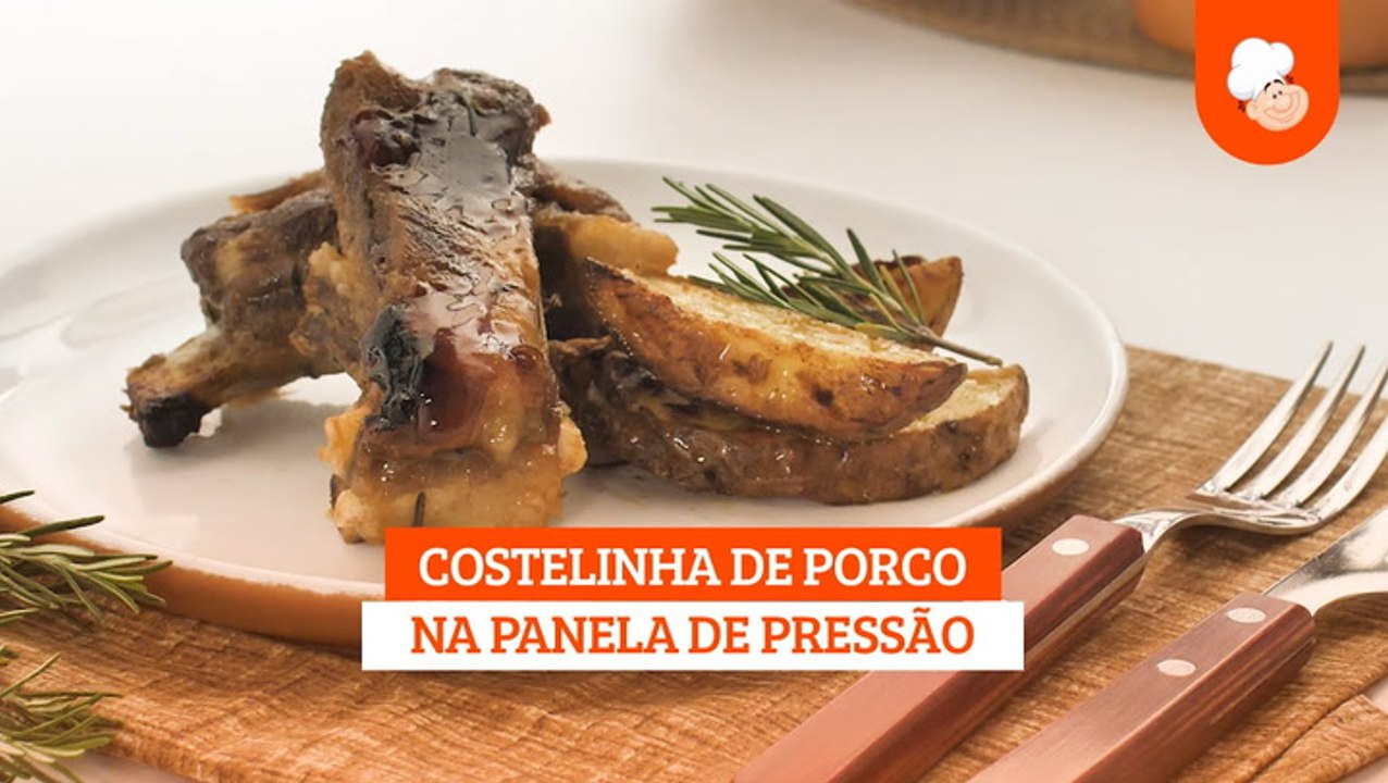 Costelinha de porco na panela de pressão — Receitas TudoGostoso