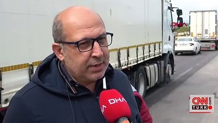 TIR sürücüleri, sevdikleriyle telefonda bayramlaştı