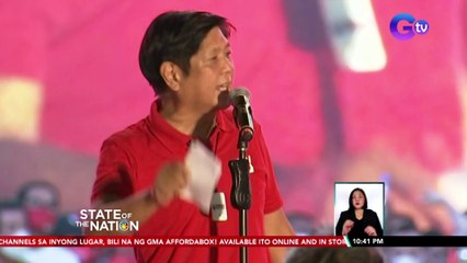 Marcos, binanggit ang kahalagahan ng pagboto ng magkasundong presidente at bise sa pangangampanya sa Ilagan, Isabela | SONA