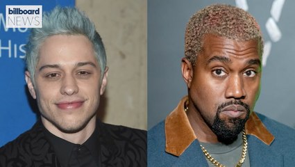 Pete Davidson Responds to Kanye West Comments at Netflix Comedy Show | Billboard News
