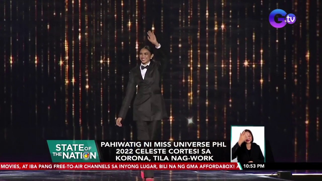 Miss Universe 2021 Beatrice Gomez, nagpa-wow suot ang suit sa coronation ng Miss Universe PH | SONA