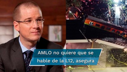 Reforma electoral de AMLO, cortina de humo para callar por Línea 12 del Metro: Anaya