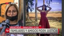 Familiares y amigas piden la pena máxima para el autor del feminicidio de Laura de 19 años