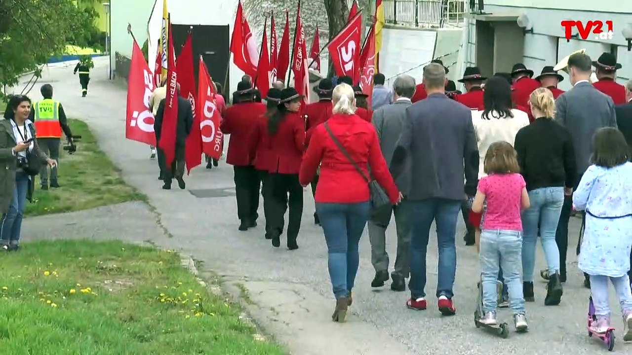1. Mai Feier Bezirk Mistelbach in Rabensburg