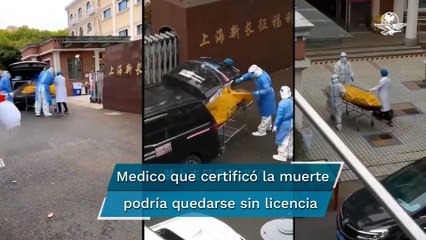 Rumbo a la morgue, hombre de la tercera edad revive en China ante la mirada de médicos que lo lleva