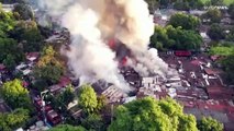 Un incendio en un barrio de chabolas causa 8 muertos en Manila, entre ellos tres niños