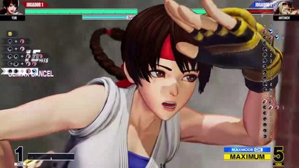KOF XV - Combo Missions - Yuri Sakazaki