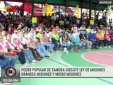 Aragua | Pueblo del Mcpio. Zamora debatió los avances de la Ley de Grandes Misiones y Micro Misiones