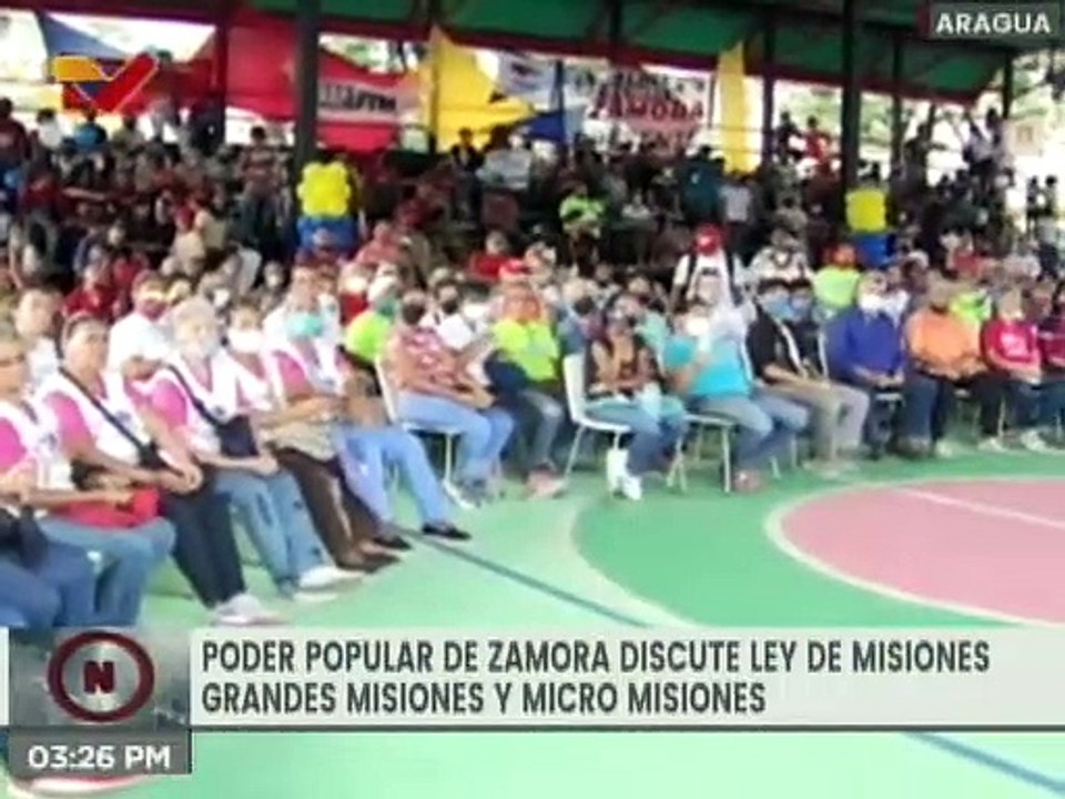 Aragua | Pueblo del Mcpio. Zamora debatió los avances de la Ley de Grandes Misiones y Micro Misiones