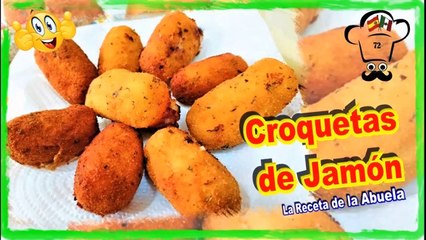 Download Video: Cómo hacer Croquetas de Jamón Fácil Tradicional Caseras y Cremosas Las de la Abuela jamon jamon